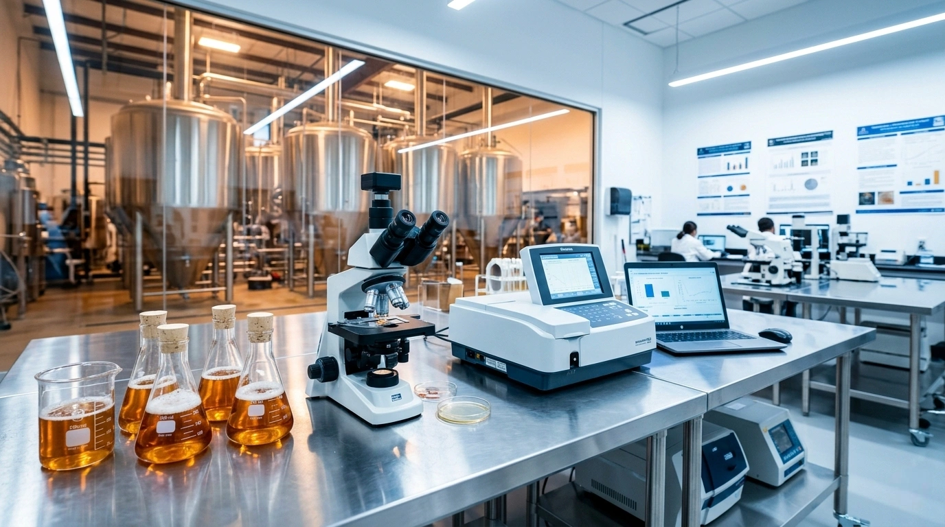 Laboratorní vybavení pivovaru: Kompletní průvodce nastavením moderních pivova...
