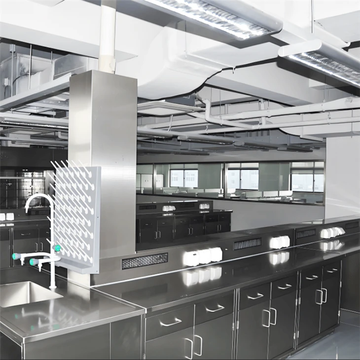 Stainless Steel Laboratory Furniture Lab Bench with Sink